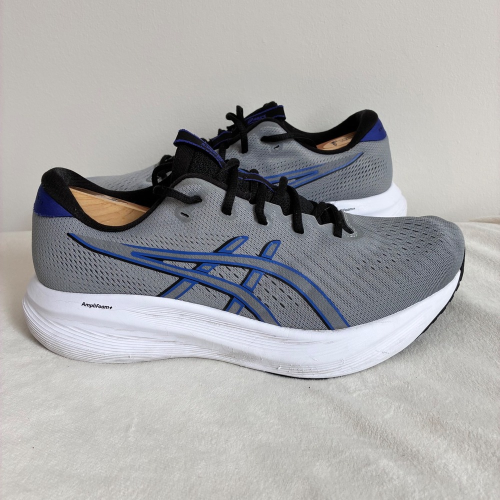 ASICS Gel-Excite 11 Mens Running Shoes Grey Blue Extra Wide 1011C079 Size 11